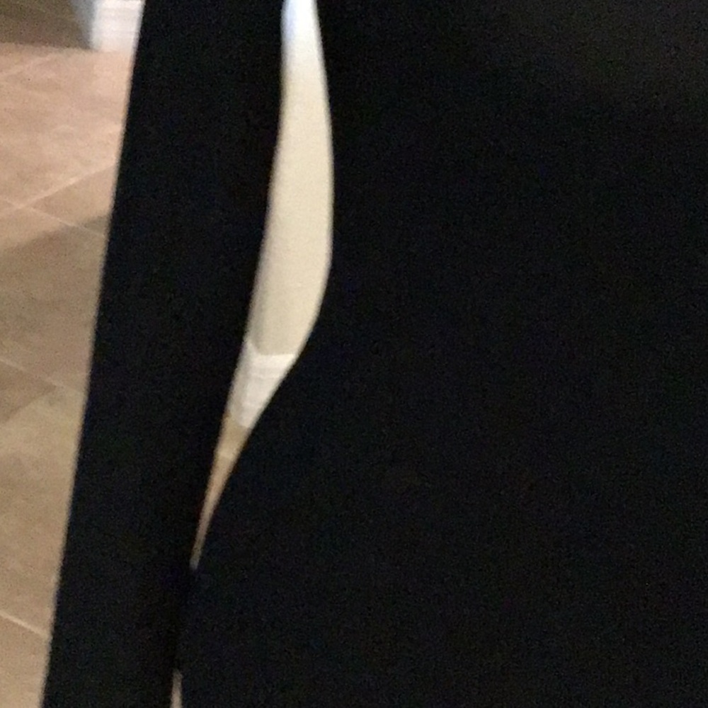 Theory Wooster Crepe Knit Basic Crew, Black, Size… - image 3